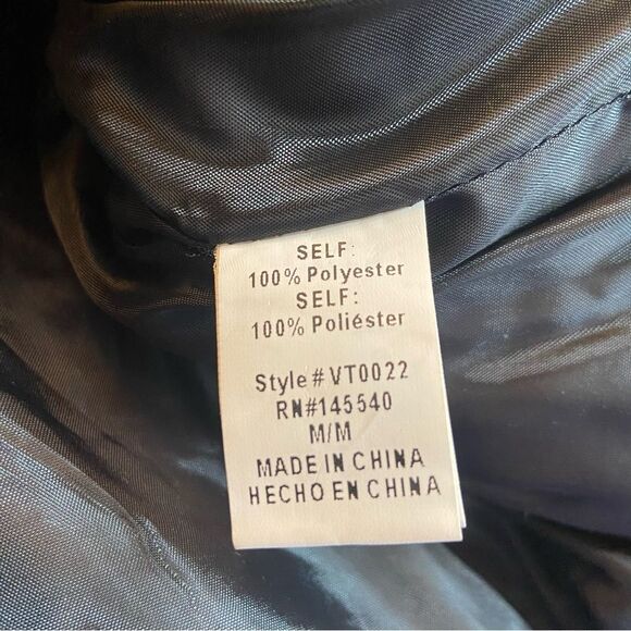 Vanilla Bay thick plaid vest size Medium - Picture 5 of 5